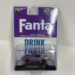 New M2 Machines 1:64 CHASE 250 Coca-Cola Fanta 1966 Ford Mustang Gasser RAW - Picture 1 of 9