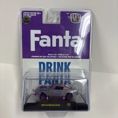 New M2 Machines 1:64 CHASE 250 Coca-Cola Fanta 1966 Ford Mustang Gasser RAW - Image 1 of 4