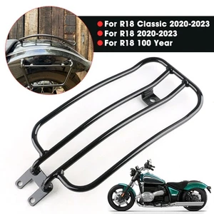 Guardaequipaje trasero asiento solo negro moto para BMW R18 Classic 20-23 - Imagen 1 de 7