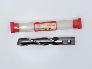 Fresadora de extremo de 1" de diámetro corte central de alta hélice HSS larga 2 flautas NYTD 761-205978 GP - Imagen 1 de 7