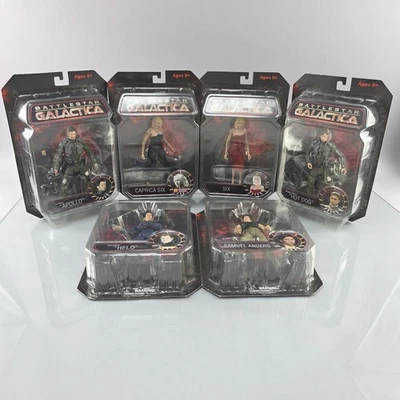 太空堡垒卡拉狄加可动人偶 6 件套电视剧钻石精选新品 — 第 1/4 张图片