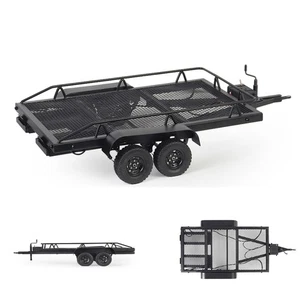 Rimorchio resistente per auto 1/8 1/10 Trx4 SCX10 C001 D90 D110 RC4WD RC - Foto 1 di 11