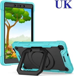 Shockproof Rugged Case & Strap Samsung Galaxy Tab A 8.0 2019 SM-T290/ T295/ T297 - Picture 1 of 5