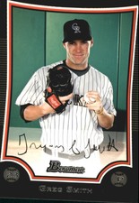 2009 Bowman Baseball Card #175 Greg Smith