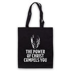Exorcist The Power Of Christ Compels You Father Merrin Tote Bag Life Shopper