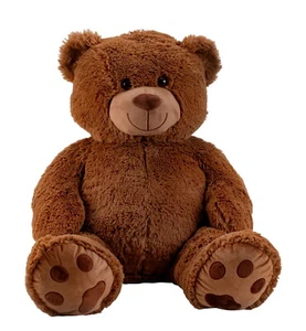 Riesen Teddybär Kuschelbär XXL 100 cm groß Plüschbär Kuscheltier samtig weich - Bild 1 von 5