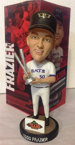 2016 LOUISVILLE BATS TODD FRAZIER "HR DERBY CHAMP" SGA BOBBLEHEAD REDS ~NIB Cover