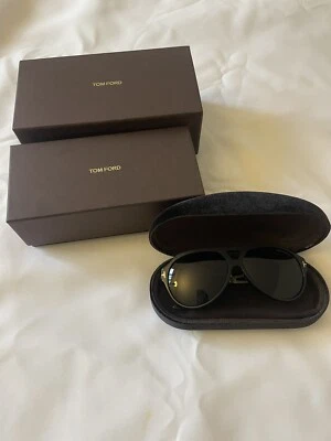 Gafas de sol de aviador Tom Ford Paul TF778 01A Foto 1 de 4