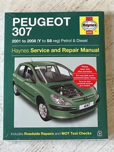 NEW - Haynes Manual 4147 - Peugeot 307, 2001 to 2008, petrol & diesel - Picture 1 of 1