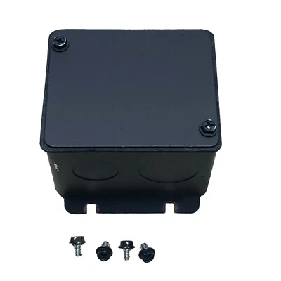 Caja de conexiones de motor eléctrico Leeson cableado se adapta a motor de cuadro 56C Foto 1 de 4