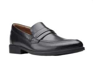 Clarks Herren Whiddon Halbschuh, Stil # 26158005, Größe 13, Farbe schwarz - Bild 1 von 9