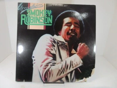 Smokey Robinson "Smokin'"  2xLP Record UltrasonicClean Tamla T9-363A2 NM c VG - Image 1 of 4
