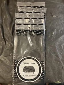 5 neue schwarze Tischdecke 54x108 HSG US LLC - Bild 1 von 4