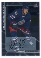MATTIAS TIMANDER auto SP AUTOGRAPH card COLUMBUS BLUE JACKETS  BAP 2000-01