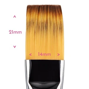 FLAT BRUSH #10 Food Grade Culinary Paint Brush by Sweet Sticks for Edible Paint - Picture 1 of 5
