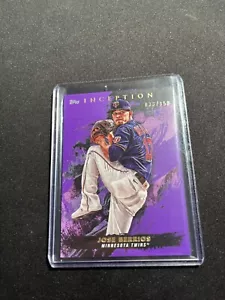 2021 Topps Inception Jose Berrios Purple Parallel /150 Card #92 Minnesota Twins - Picture 1 of 2