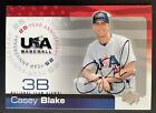 2004 Upper Deck Signed Casey Blake #USA-17 25-Year Anniversary Autographed