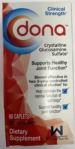 Sulfato de glucosamina cristalina DONA 60 cápsulas (paquete de 1) - Imagen 1 de 2