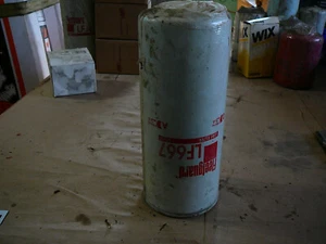 FLEETGUARD LF667 FILTER ERSETZT P554004, PF1223, 74036791, 40367914 & IR0658 - Bild 1 von 5
