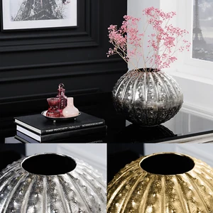 Design Deko Vase ABSTRACT 30cm FARBWAHL Handarbeit Hammerschlag Blumenvase - Bild 1 von 32