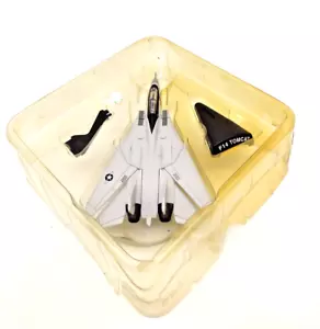 F-14 Marine Tomcat Kampfjet Briefmarke Flugzeuge Maßstab 1:160 Diecast E CVW-B - Bild 1 von 9