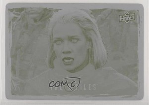 2019 Upper Deck X-Files: UFOs and Aliens SP Printing Plate Yellow 1/1 #152 5l3