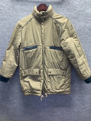 Abrigo Sergio Valente Mujer Medio Bronceado Exterior Y2K Preppy Clásico Tareas De Colección Foto 1 de 4