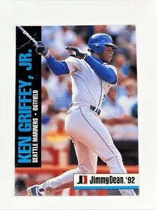 1992 Jimmy Dean #11 Ken Griffey Jr. Seattle Mariners HOF Falte - Bild 1 von 2