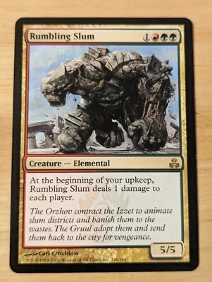 Magic the Gathering MTG Rumbling Slum Guildpact 126/165 Regular Rare - Image 1 of 3