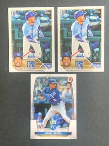 2023 Topps Update - Maikel Garcia - #US144 (RC) - Royals - Lot of 3 - Bild 1 von 1