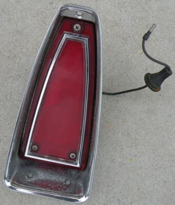 MERCURY MONTEREY REAR BACK BUMPER LOWER TAIL LIGHTS BRAKE MARKER 1965 65 OEM - Image 1 of 4