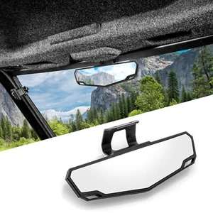 HD Racing Center Rear Convex Mirror For Polaris RANGER XD 1500/Crew/NorthStar - Foto 1 di 10