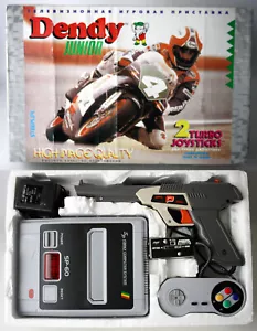 RARO VIDEOJUEGO DE TV CONSOLA CLON DENDY JUNIOR NES AÑOS 90 VINTAGE ¡NUEVO! - Imagen 1 de 10