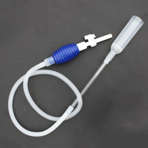 Aquarium Fish Tank Vacuum Syphon Gravel Cleaner Water Hand Pump 2m Hose Tool - Picture 1 of 7