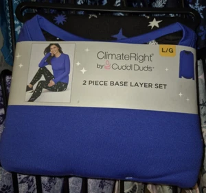 Conjunto de 2 piezas de top y leggings ClimateRight by Cuddl Duds para mujer talla L/G - Imagen 1 de 1