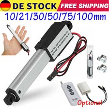 12V Micro Mini Linear Motor 6.4N 32N 188N Linear Drive Electric 10~100MM