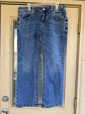 Rock & Roll  Cowboy Jeans Men’s  Pistol Straight  Regular Straight Leg Sz 36x30 - Image 1 of 4