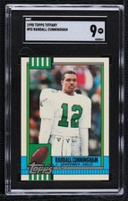1990 Topps Collector's Edition (Tiffany) Randall Cunningham #93 SGC 9 MINT
