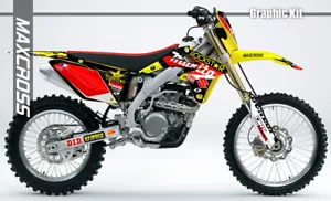 KIT DE GRÁFICOS MAXCROSS SUZUKI RM-Z 450 RMZ 450 2008-2017 RMX-Z 450 2010-2020 RM3 - Imagen 1 de 2