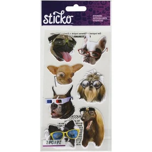 Pegatinas de álbum de recortes Funny Dogs - Imagen 1 de 1