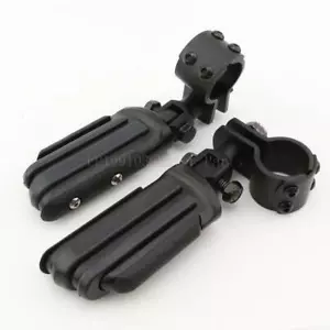 Highway Foot Pegs Rest Mount Clamp For Honda Goldwing GL 1200 1500 1800 1100 F6B - Foto 1 di 8