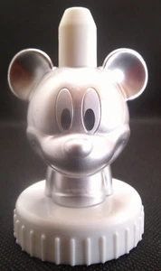 Good2Grow Silver Color Mickey Mouse Disney Juice Topper Collectable - Picture 1 of 3