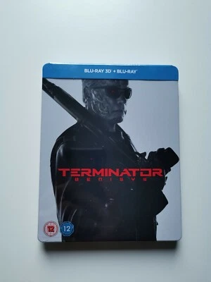 Terminator 5 Genisys geprägt Zavvi De Ton Blu-ray  Steelbook Neu und OVP - Bild 1 von 4