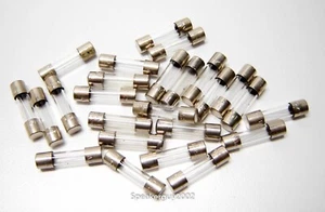 25 Pieces / 3A - 250V / 20X5mm GMA Slo-Blo Glass Fuse - Picture 1 of 1