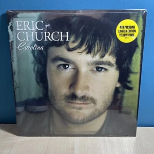 Eric Church CAROLINA Vinyl New Sealed Yellow Vinyl - 4th Pressing. - Picture 1 of 2