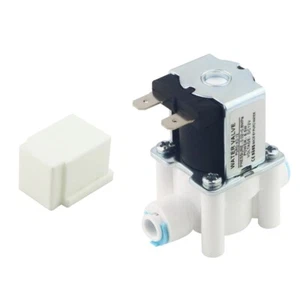 Electroválvula de entrada de agua de 12 V 1/4" sistema puro de ósmosis inversa RO cerrado normal - Imagen 1 de 12
