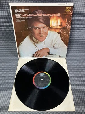 Glen Campbell - That Christmas Feeling Vinyl LP Capitol 1st Press Stereo VG+ Foto 1 de 4