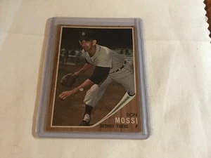 1962 Topps Baseball Don Mossi #105 ExMt - Picture 1 of 2