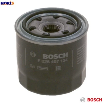 OIL FILTER F 026 407 124 FOR MITSUBISHI HYUNDAI LANTRA/�/GT/II/Mk/Break/LAVITA - Image 1 of 4