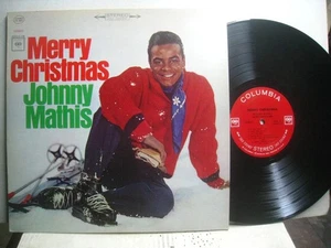 Johnny Mathis Merry Christmas *Columbia CS 8021 LP stereo - Picture 1 of 1